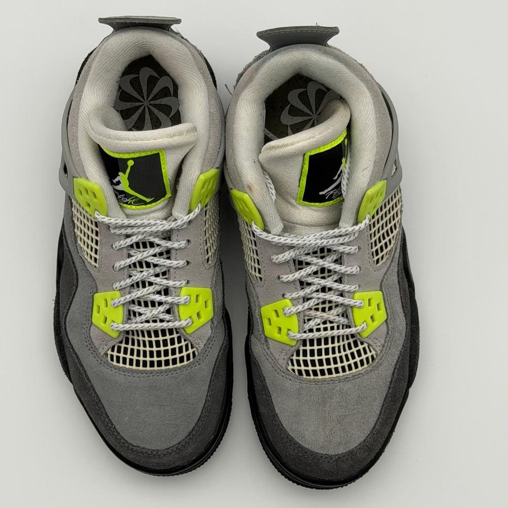Jordan 4 Retro SE 95 Neon CT5343-007 Size 4Y - Picture 7 of 14